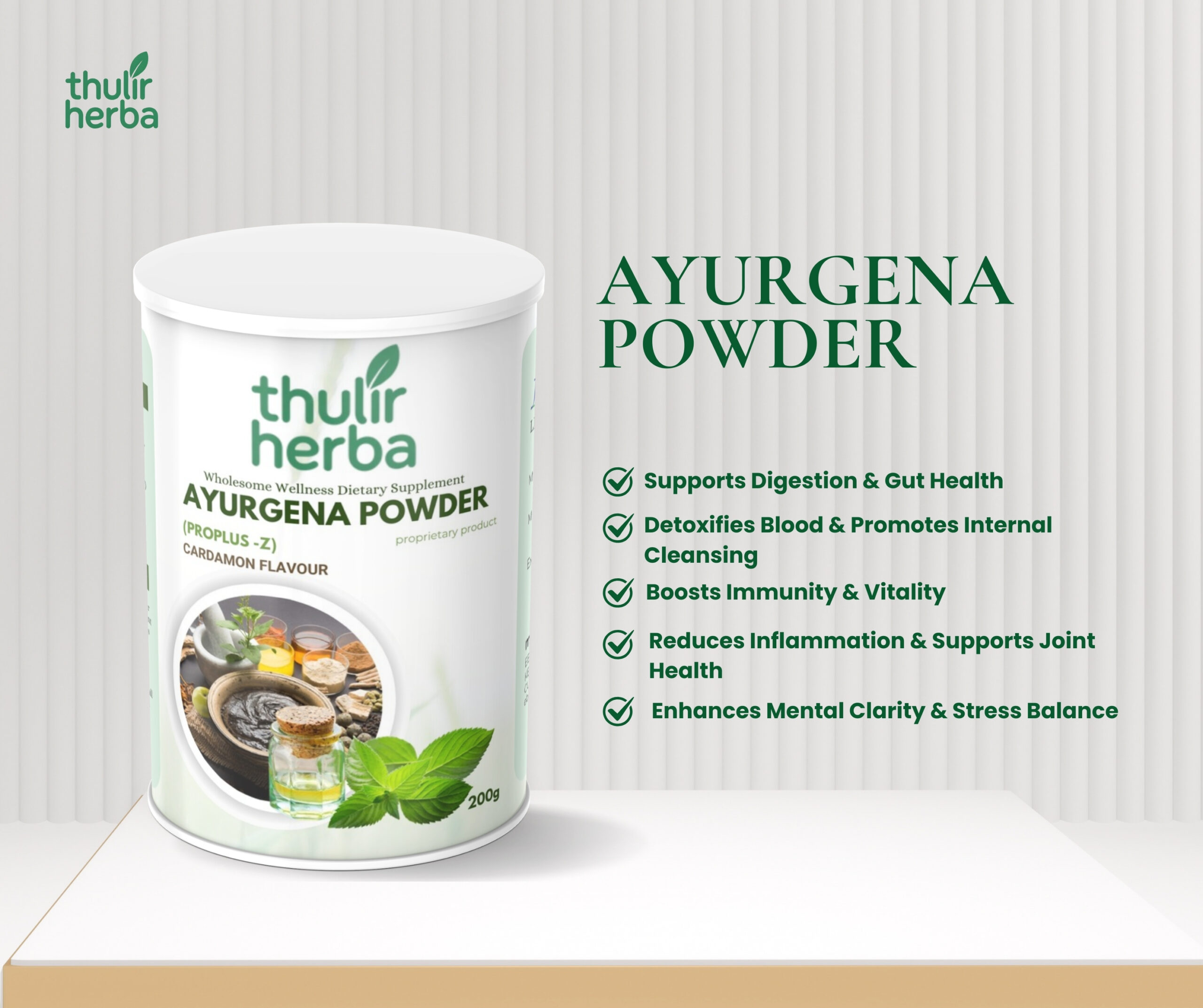 Ayurgena Powder–200g - Image 2