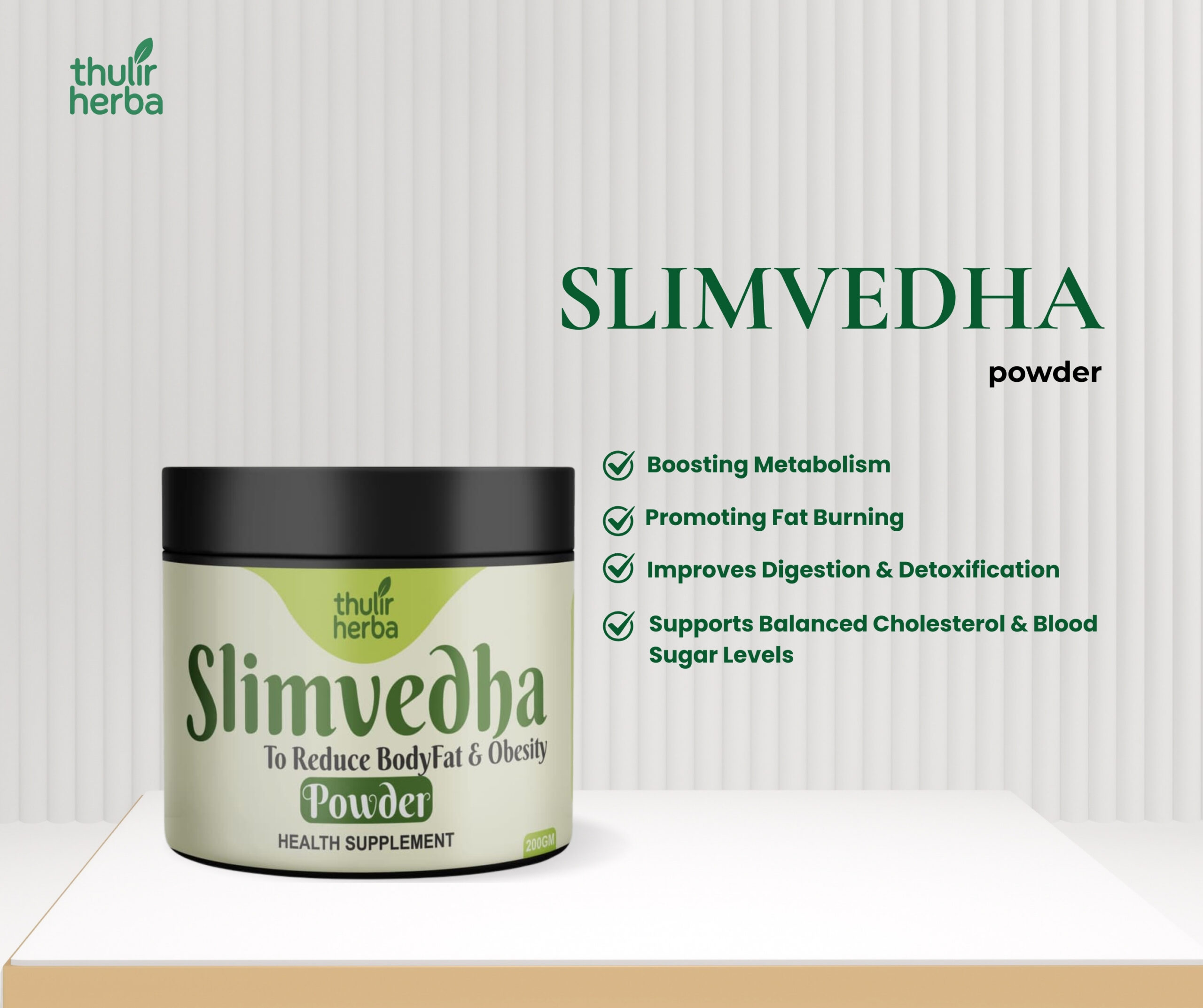 SlimVedha Powder – 200 g - Image 2