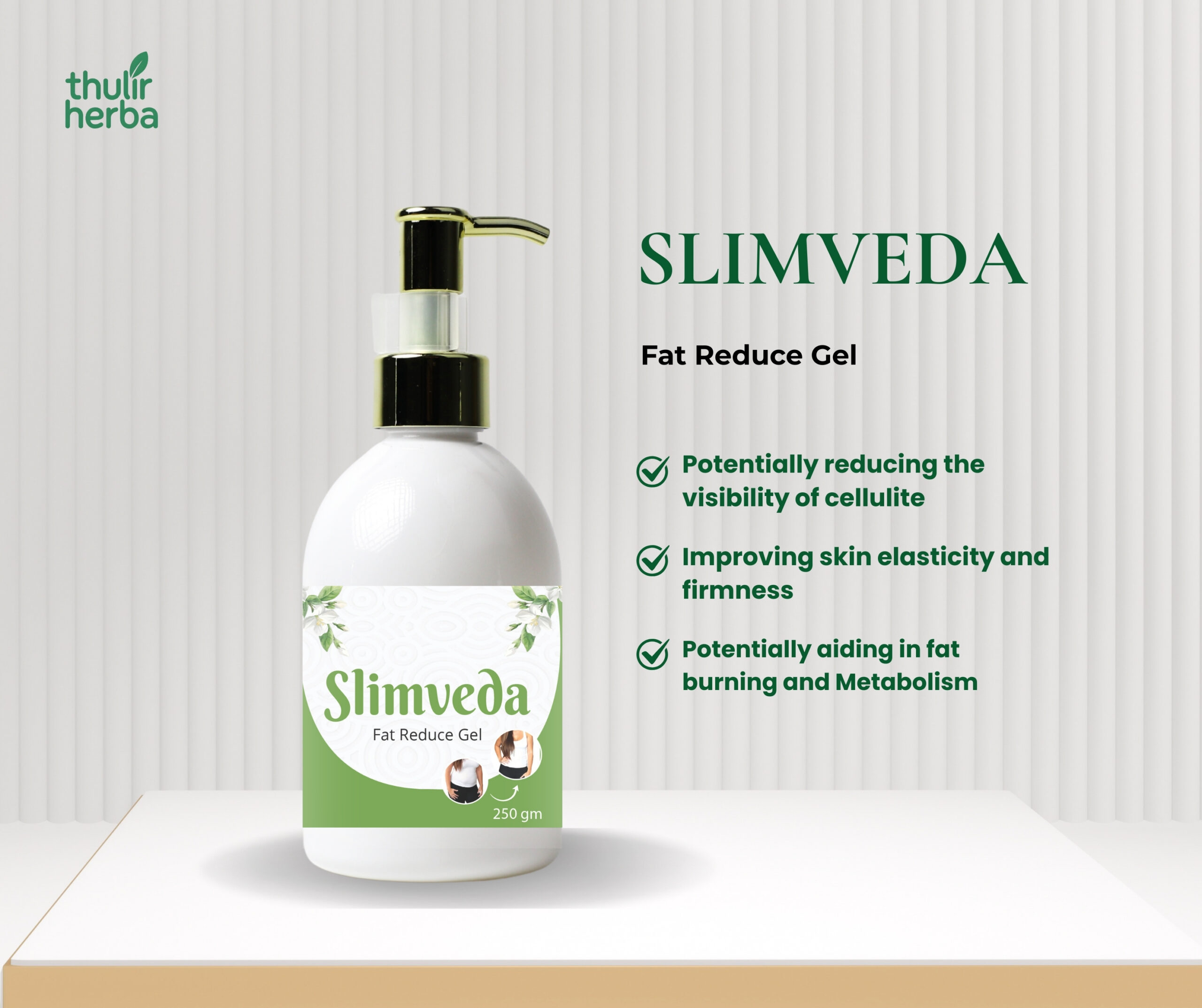 SlimVedha Fat Reduce Gel – 250 g - Image 2